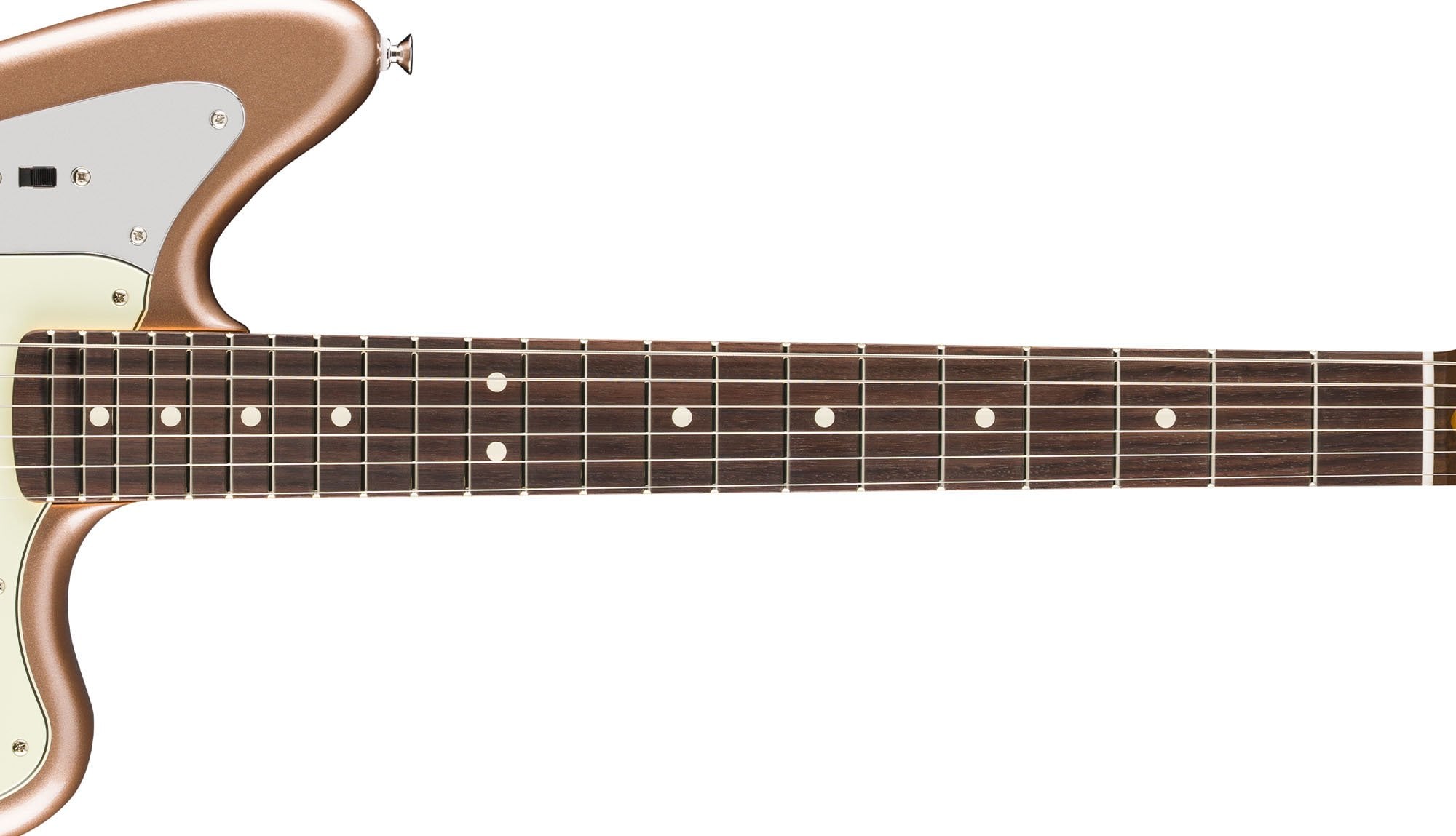 Modern “C”-Shaped Neck With 9.5″ Radius Fingerboard and Medium Jumbo Frets