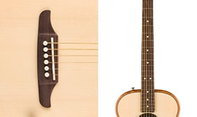 ROSEWOOD FINGERBOARD AND BRIDGE