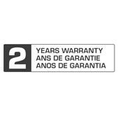 2-year warranty