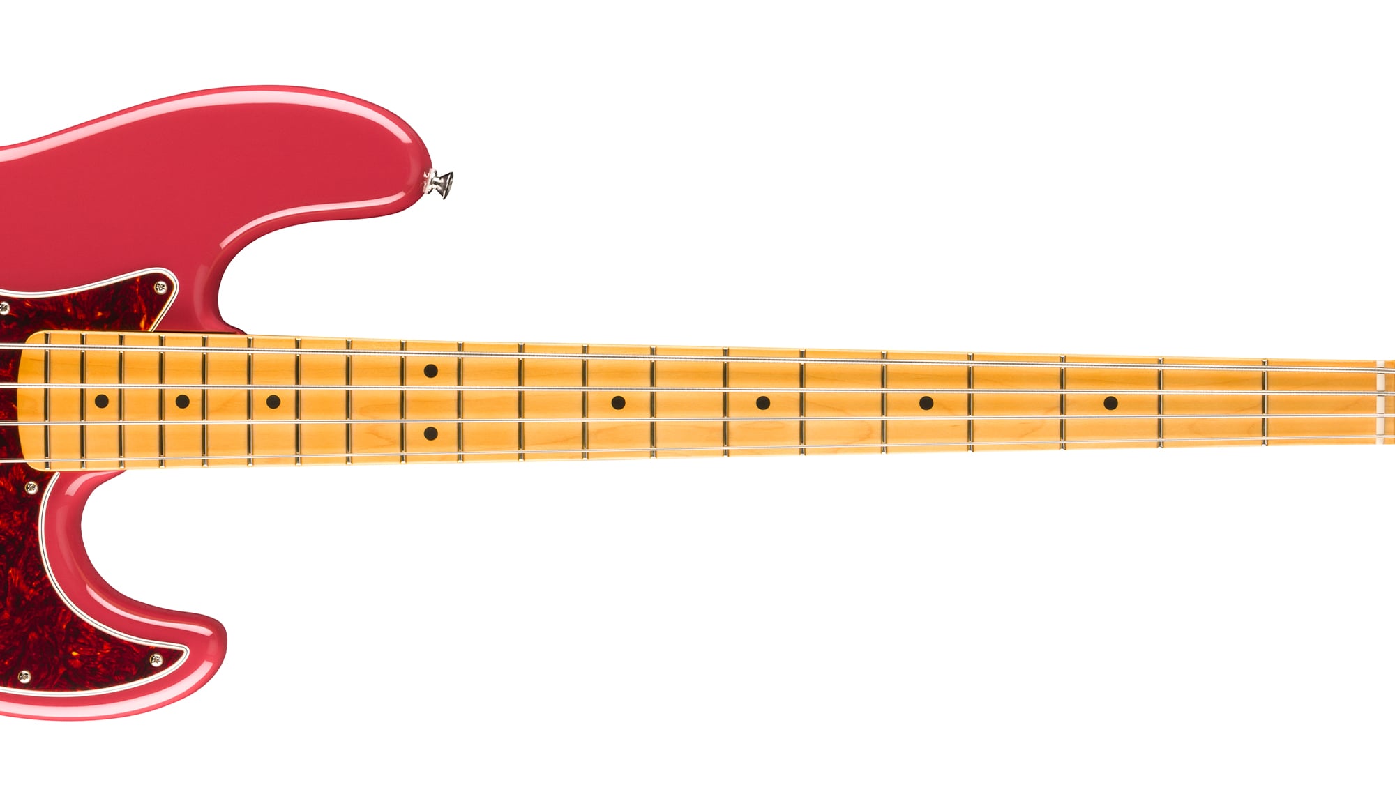 Modern “C”-Shaped Neck With 9.5″ Radius Fingerboard and Medium Jumbo Frets