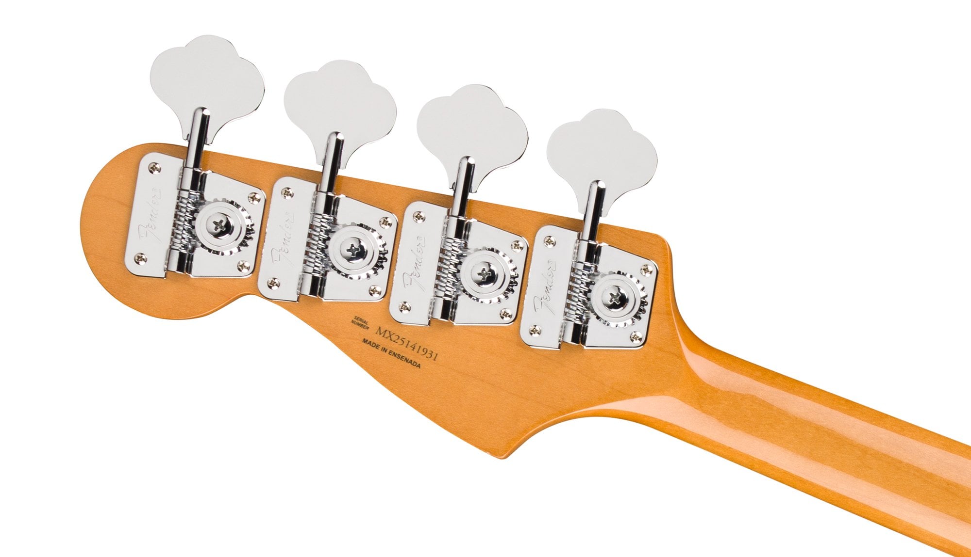 FENDER STAMPED VINTAGE-STYLE NON-REVERSED OPEN-GEAR TUNING MACHINES