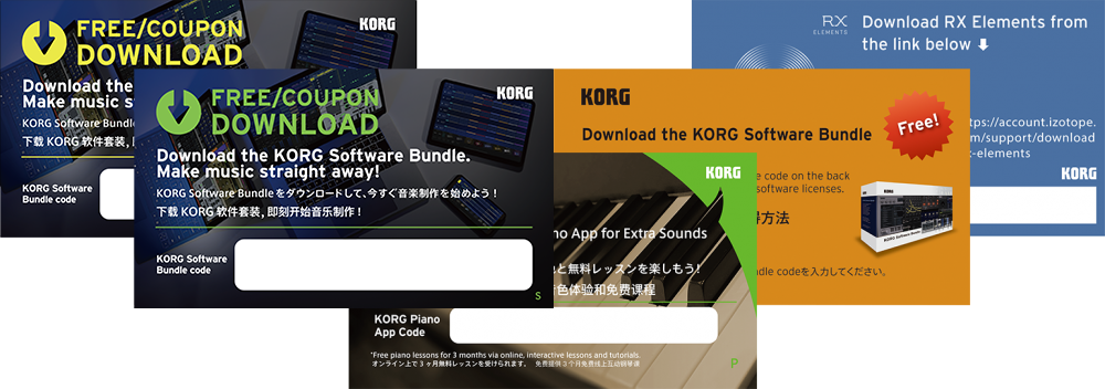 Free bundle of music software