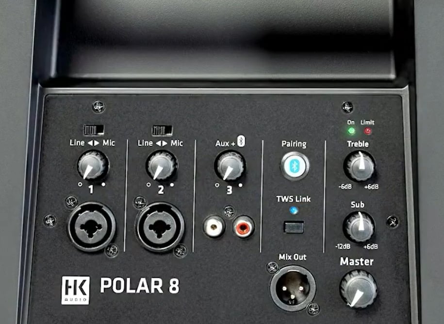Control flexible del sonido
