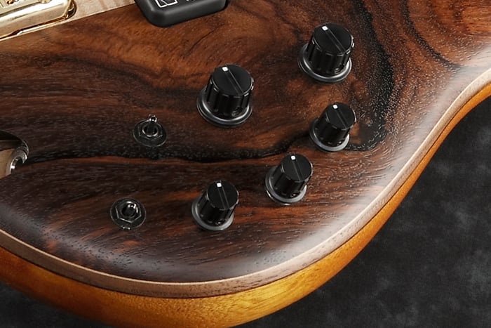 Ibanez Custom Electronics 3-band EQ w/EQ bypass switch & Mid frequency switch