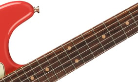 7.25” RADIUS SLAB-ROSEWOOD FINGERBOARD