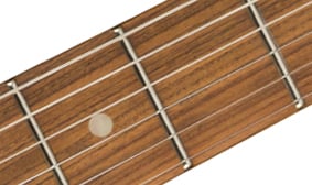 12″ Radius Fingerboard With Rolled Edges