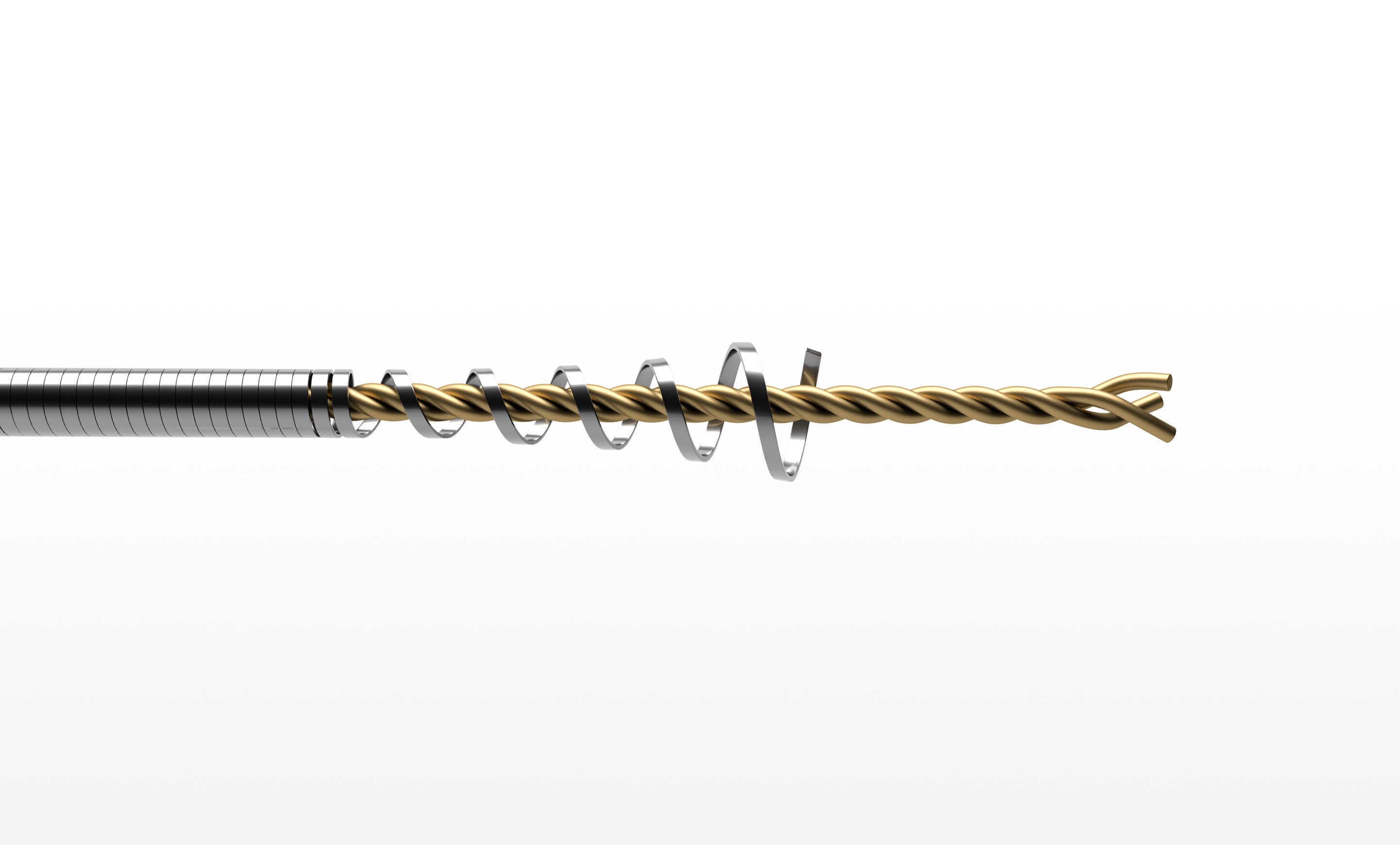 Straded Steel Core