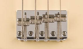 4-Saddle Vintage-Style Bridge With Threaded Steel Saddles