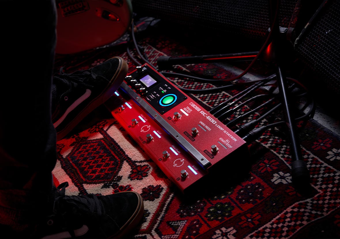 ギター BOSS RC-600 LOOP STATION BOSS RC-600 Loop Station | Flagship Floor-Based Looper with