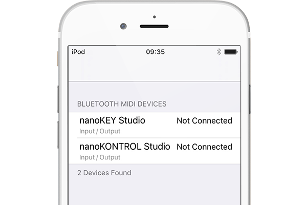 Bluetooth MIDI Connect for iOS