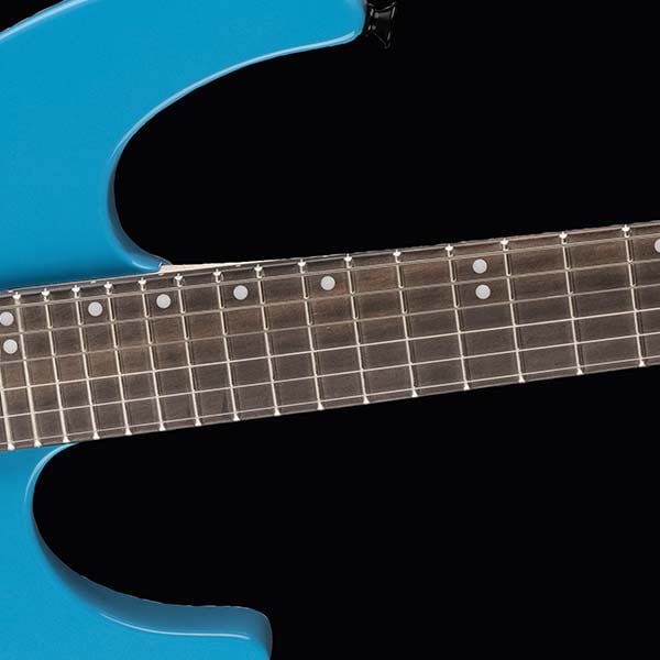 12"-16" Compound Radius Ebony Fingerboard with Rolled Edges and 24 Jumbo Frets