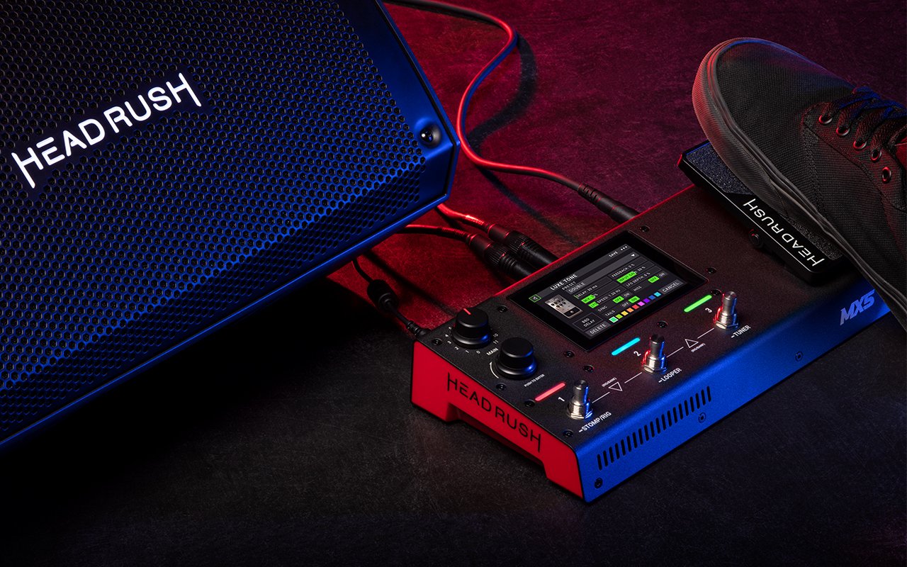 headrush mx5 限定版シルバー HeadRush MX5 Limited-Edition Compact Quad-Core Guitar FX