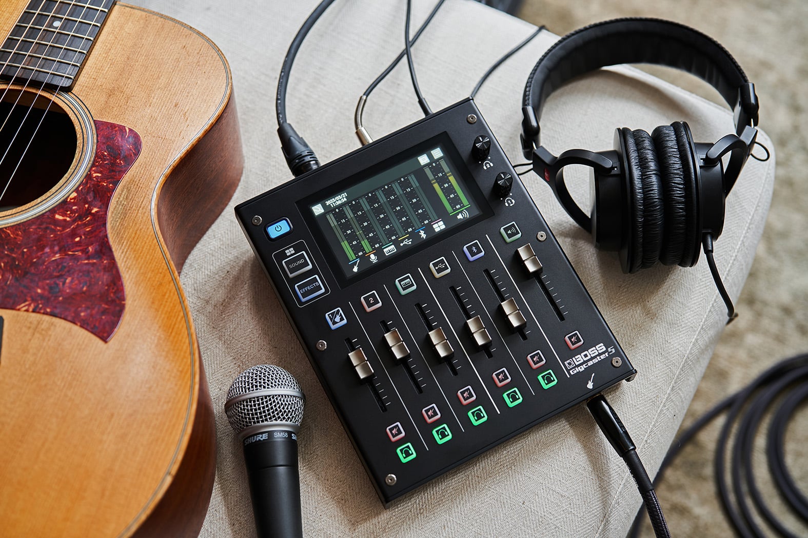Boss Gigcaster 5 digital mixer | Ludimusic