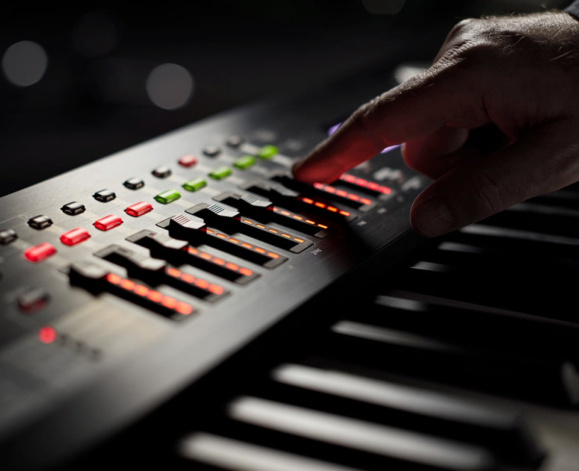 Command the stage.