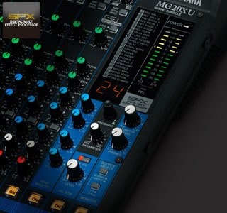 Built-in SPX Digital Effects