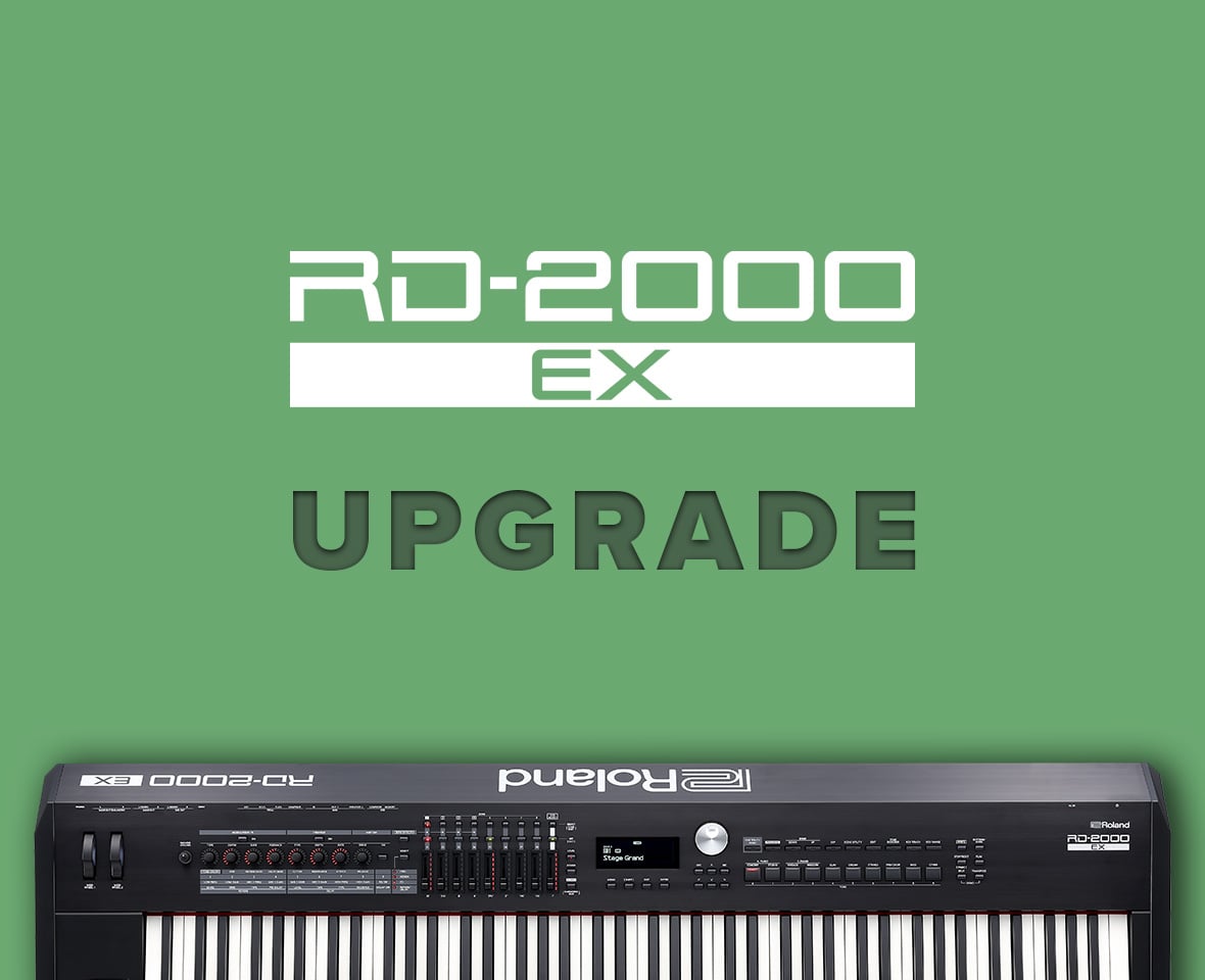 Upgrade your original RD-2000.