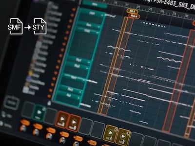 MIDI SONG TO STYLE APP