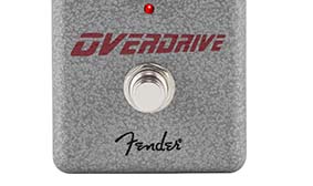 Original Fender®-designed Overdrive Circuit
