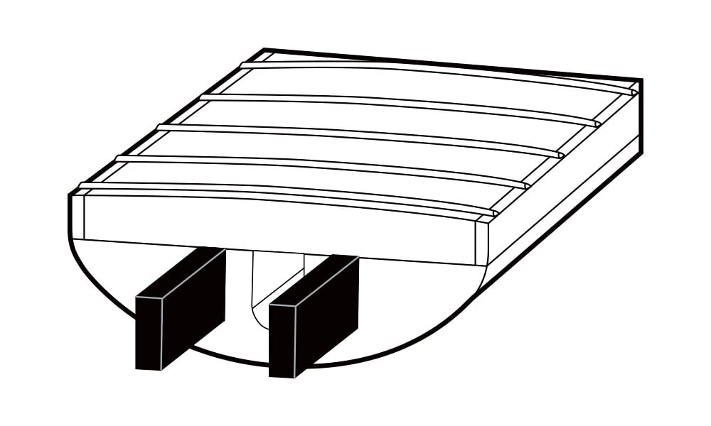 NECK-THROUGH-BODY WITH GRAPHITE REINFORCEMENT AND SCARF JOINT