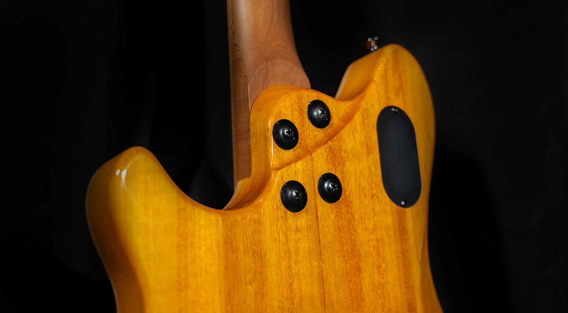 Guitarra elétrica EVH Wolfgang WG Standard Quilt Maple Transparent