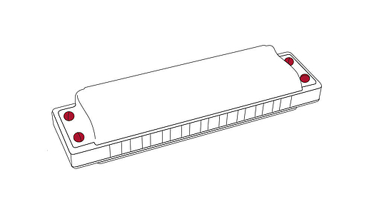 Completely assembled with screws