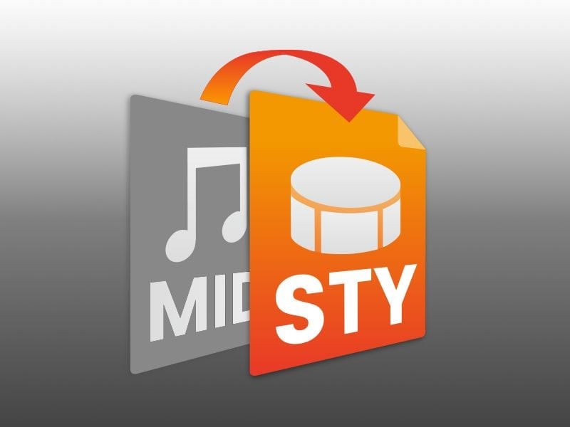MIDI Song to Style