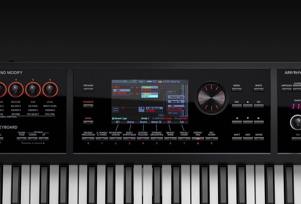Teclado Workstation Roland FA07 | Ludimusic
