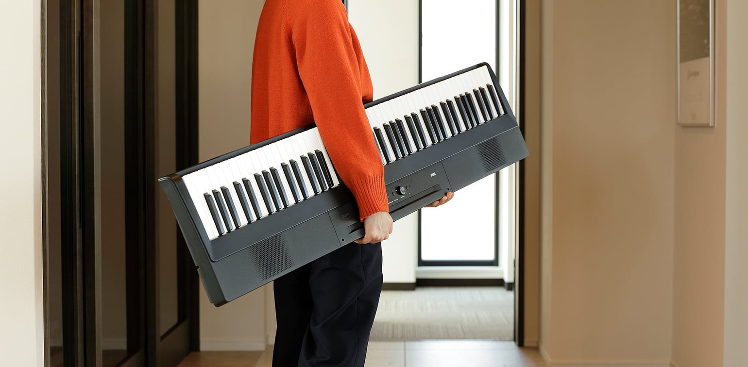 Lightweight body weighs just 6 kg - so easy to carry.