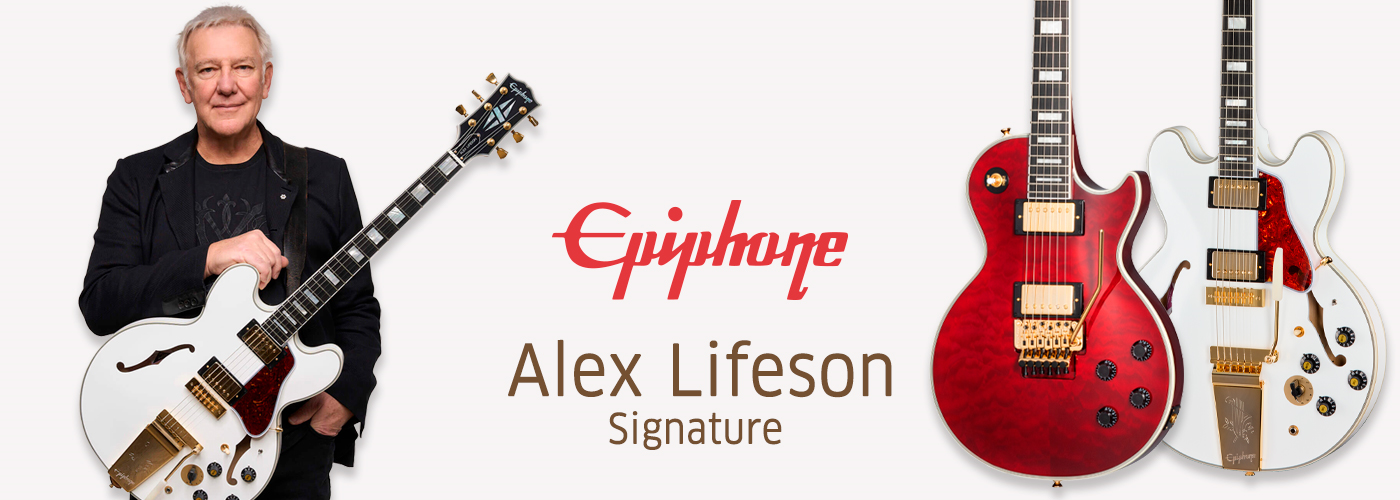 Epiphone - Alex Lifeson - Signatur