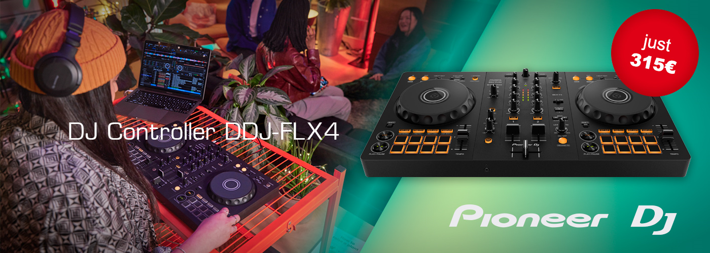 Pioneer DJ - Controlador DDJ-FLX4
