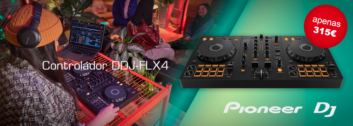 Pioneer DJ - Controlador DDJ-FLX4
