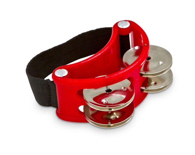 Pandeireta de Pé LP LP188 Vermelho