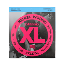 D'Addario EXL170S 045-100 Short Scale Bass Guitar Strings