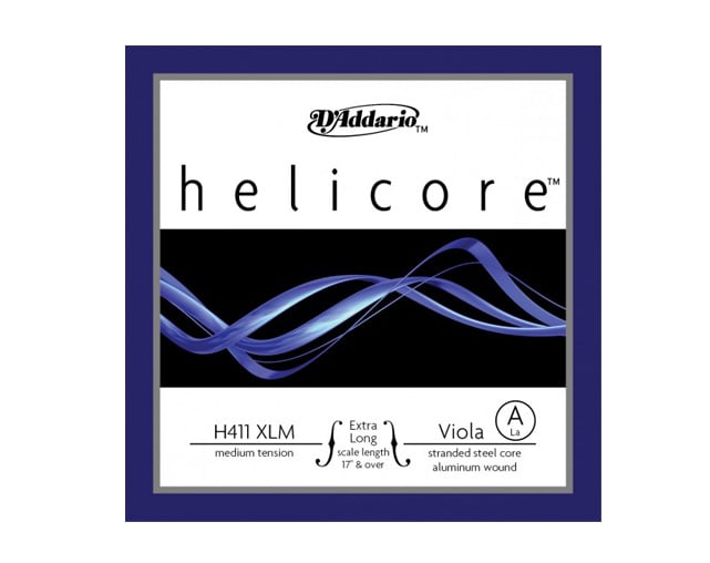 D'Addario Helicore H411XLM A Medium Extra Long Viola string