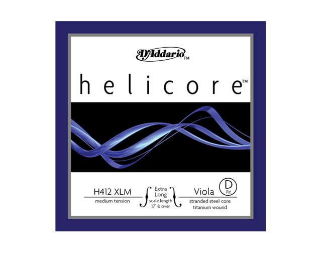 D'Addario Helicore H412XLM D Medium Extra Long Viola string