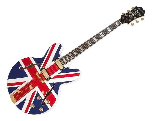 epiphone union jack guitar