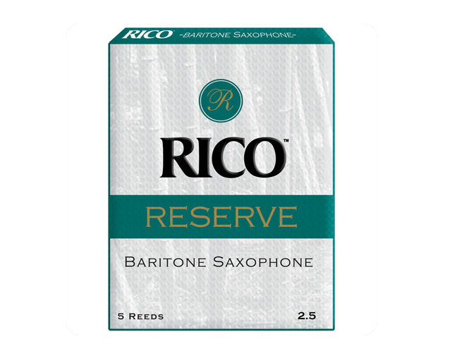 Palheta Sax Baritono Rico Reserve 2.5 5 UN