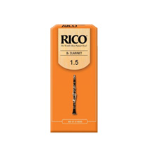 Rico Orange 1.5 25 UN Bb Clarinet Reed