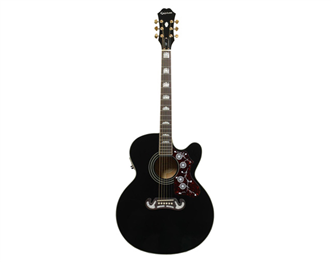 Epiphone J-200 EC Studio BK Preto | Ludimusic