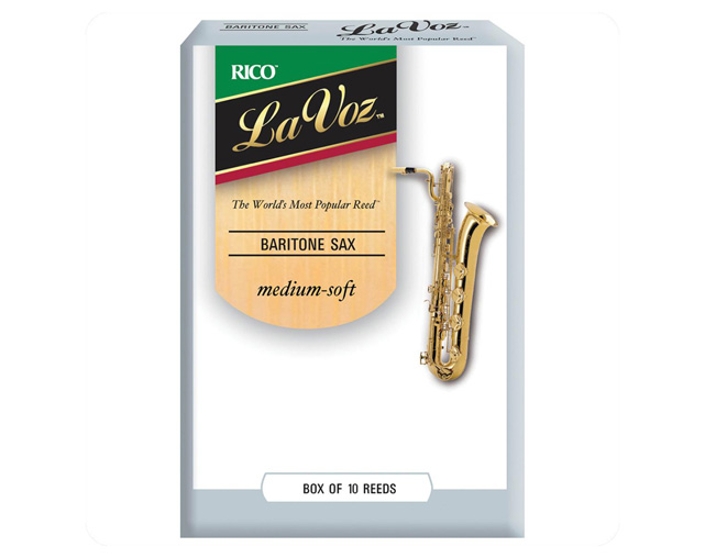 Rico La Voz Medium Soft 10 UN Baritone Sax Reed