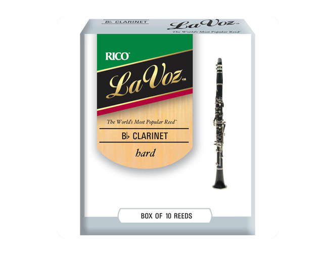 Palheta Clarinete Rico La Voz Hard 10 UN