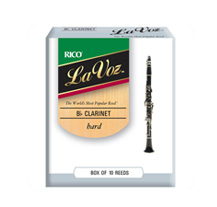Rico La Voz Hard 10 UN Bb Clarinet Reed