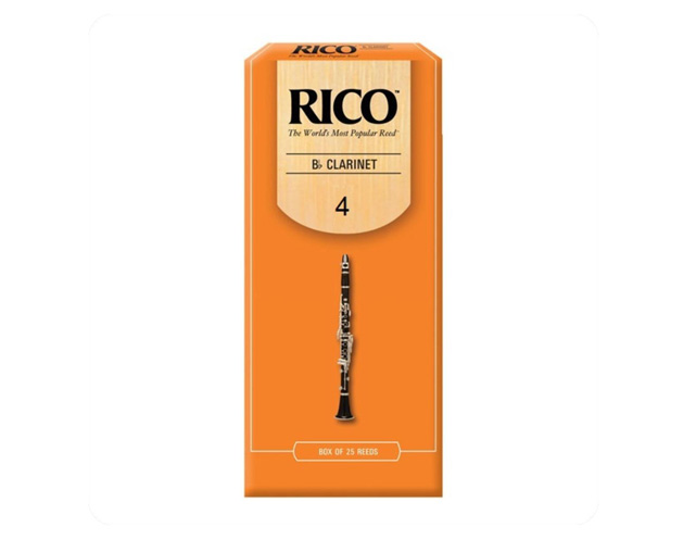 Rico Orange 4.0 25 UN Bb Clarinet Reed