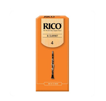 Palheta Clarinete Rico Orange 4.0 25 UN