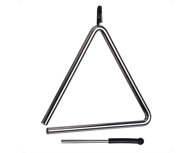 LP A122 Chrome 08" Triangle