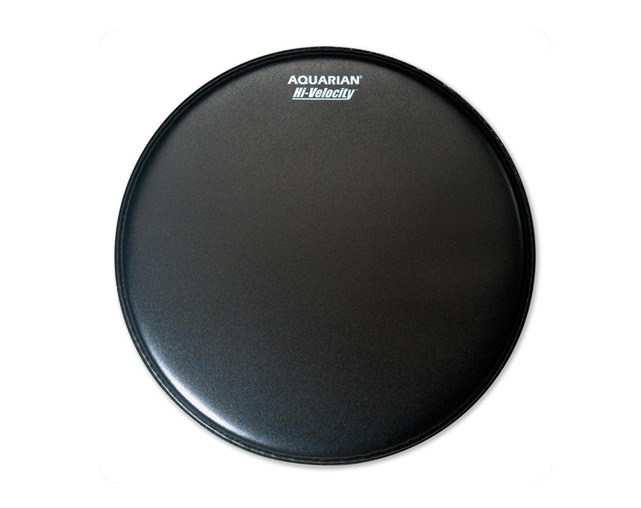 Aquarian VEL14BK Hi-Velocity Black 14" Snare Drum Head