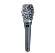 Shure BETA 87C Grey Condenser Voice Microphone