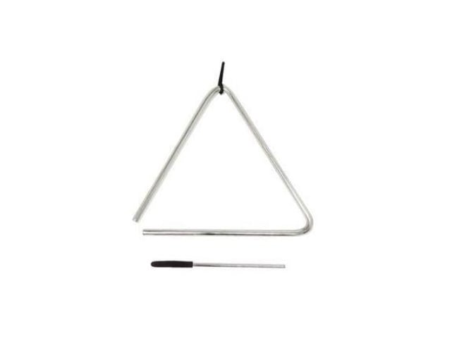 Triángulo Gewa 20cm Niquelado con Batidor