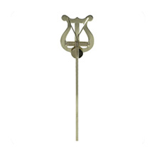 Gewa 730405 Nickel-plated Tuba Marching Music Stand