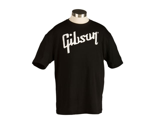 T-shirt GIBSON GA-BLKTMD Medium Negro